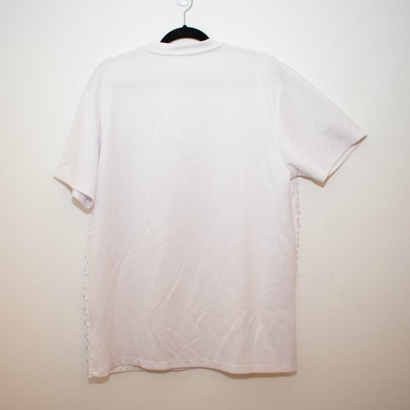 Krome XL Textured Mens White Shirt 100% Polyester - Picture 5 of 6
